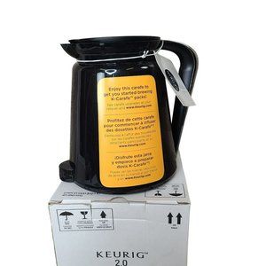Keurig 2.0 Replacement Thermal Coffee Carafe Pot Black 32 oz with Lid